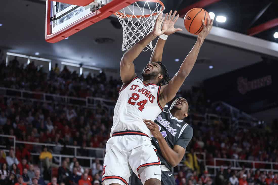 St Johns Player Dunking