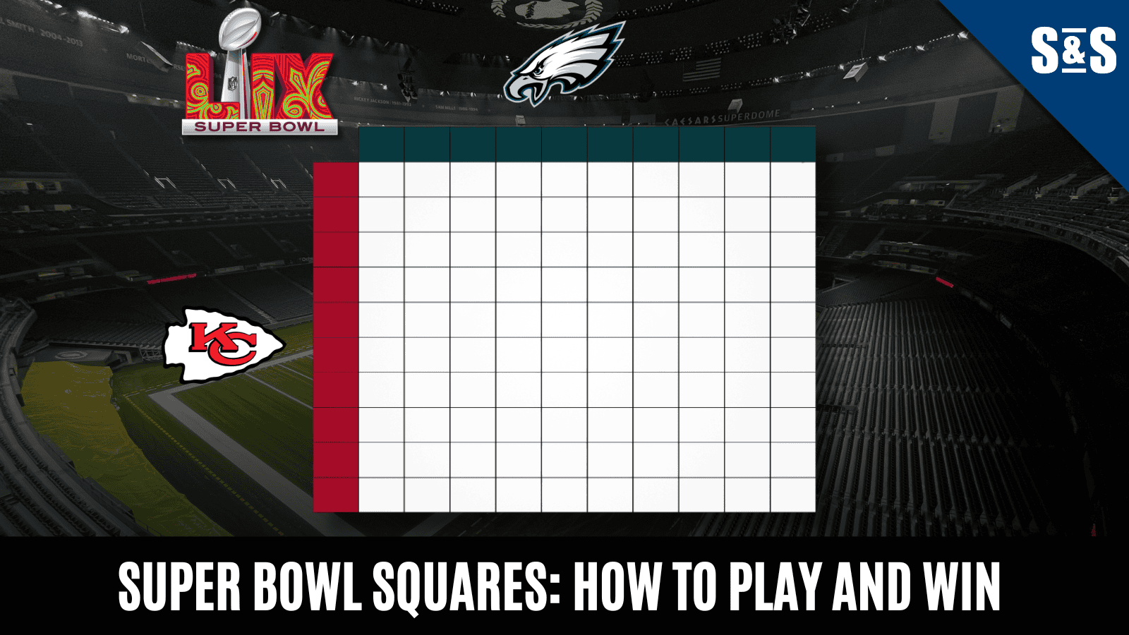 Superbowl squares 3 1