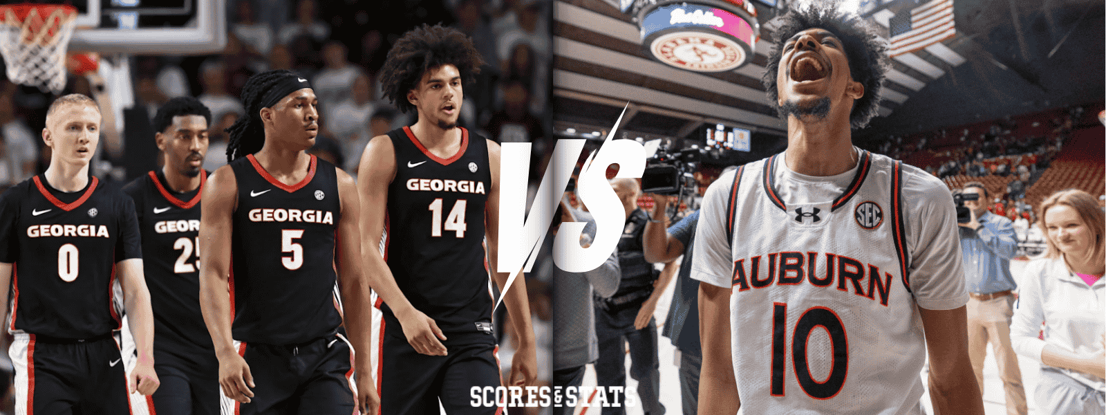 Auburn Tigers vs Georgia Bulldogs