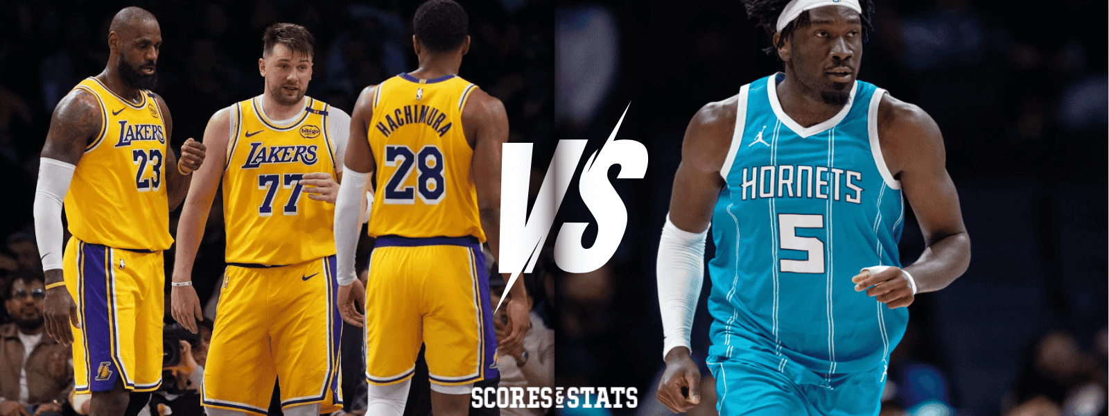 Los Angeles Lakers vs Charlotte Hornets