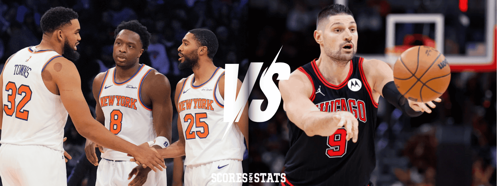 New York Knicks vs Chicago Bulls 