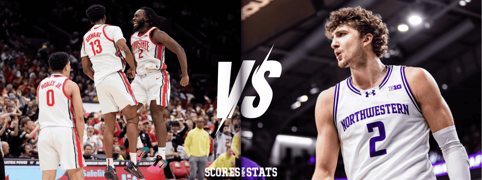 Ohio State Buckeyes vs Northwestern Wildcats